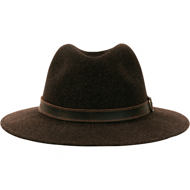 Traveller Hat Unisex (Dark Brown Mottled) 