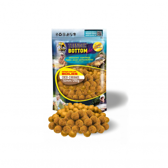 Trendex Mono-Colour Boilies (Coco-Caramel) 