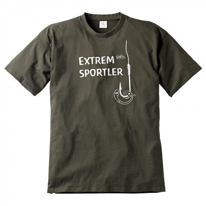 T-Shirt ‘Extreme Sportsman’ Men (Olive) Sz. L 