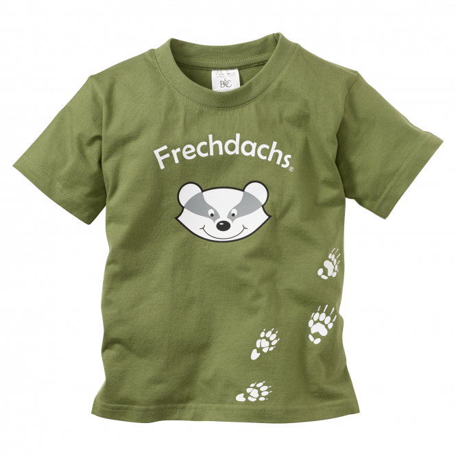 T-Shirt ‘Frechdachs’ Kids (Olive) 