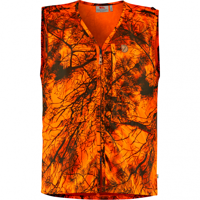 Unisex Värmland Vest (Orange Camo) 