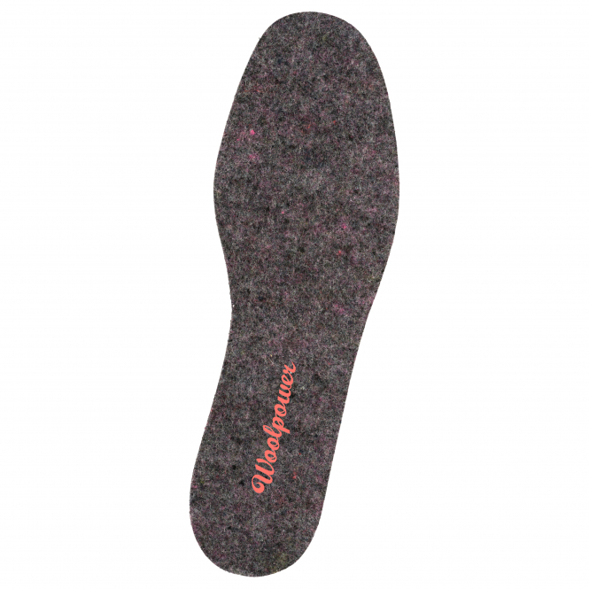 Woolpower Felt Insoles Unisex (Recycled Grey) 