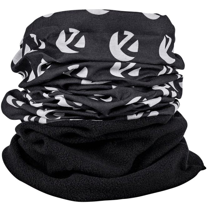 Zeck Fleece Scarf Tube Unisex (Grey/Black) 