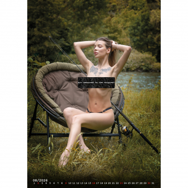 Erotic Calendar “Fishing Girls” 2026