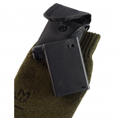 Almwalker Red Level Feuerland Knee Socks, Unisex, Heated (Olive)