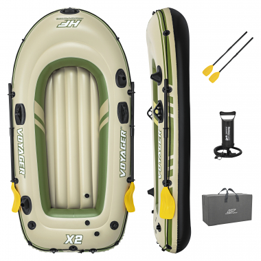 Bestway Hydro-Force™ Inflatable Boat Complete Set Voyager™