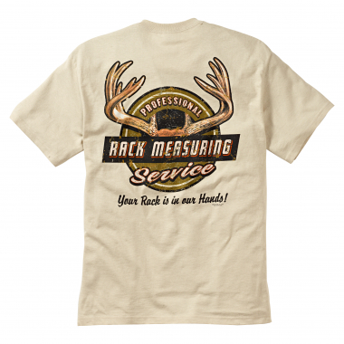 Buckwear Men's Buck Wear T-Shirt RACK MEASURING