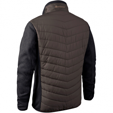 Deerhunter Moor Padded Jacket Men, With Knit (Brown Leaf)