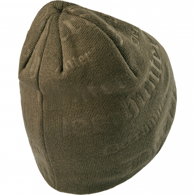 Deerhunter Unisex Knitted cap with logo (tarmac green)