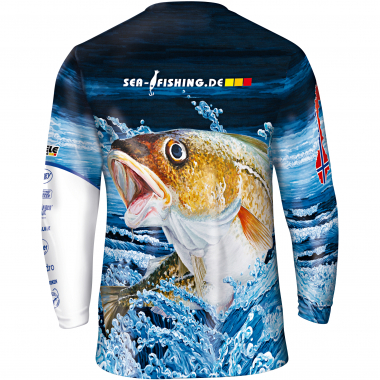 Eisele Unisex UV fishing shirt longsleeve codfish