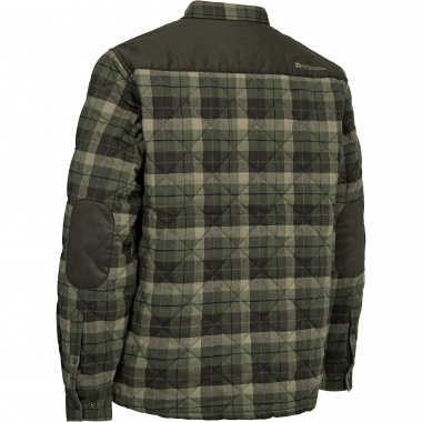 Elbert Lined Shirt Jacket Men (Green Check)