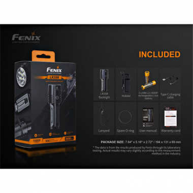 Fenix LED Flashlight LR35R