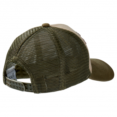 Flat Cap ‘Hirsch’ Unisex (Beige/Olive)