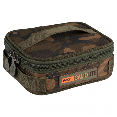 Fox Carp Accessory Bag Camolite™ Compact Rigid Lead & Bits Bag