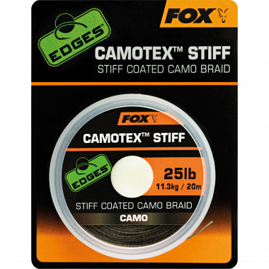 Fox Carp Leader line Edges™ Camotex Stiff