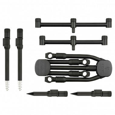 Fox Carp Rod Pod Black Label QR 3 Complete Kit