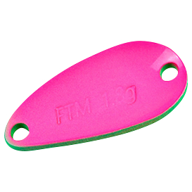 FTM Trout Spoon Bee (Green/Pink UV)