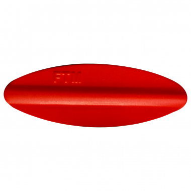 FTM Trout Spoon Fishing Tackle Max Omura Inline (Black/Red UV)