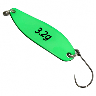 FTM Trout Spoon Hammer (3.2 g, Pink/Green UV)