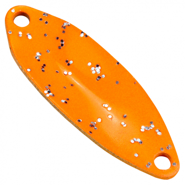 FTM Trout Spoon Tango (1.8 g, Black/Orange Glitter UV)