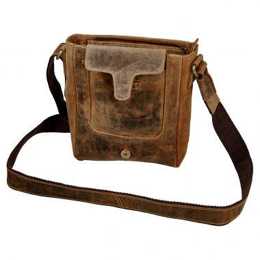 Greenburry Vintage Flapzipt Bag (Leather)