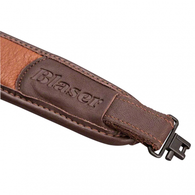 Gun sling leather brown
