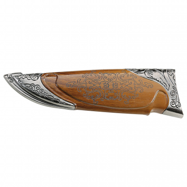 Herbertz Belt knife Damascus design