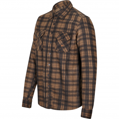 il Lago Basic Fleece Shirt Eifelland Men (Brown)