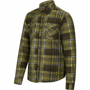 Il Lago Fleece Lumberjack Shirt Vall Men (Olive)
