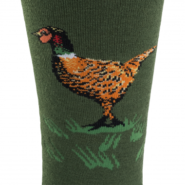 il Lago Prestige Boot Socks Pheasant Unisex (Olive)