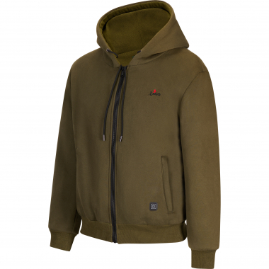 il Lago Red Level Men's Heated Hoodie Feuerland