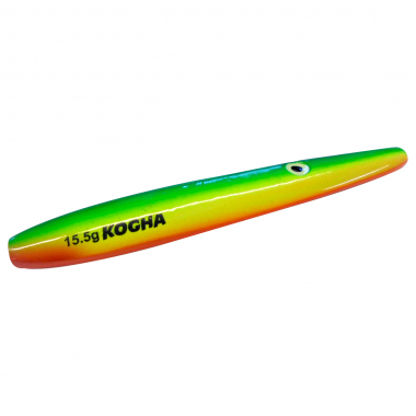 Kogha Inline sea trout spoon (yellow/green)