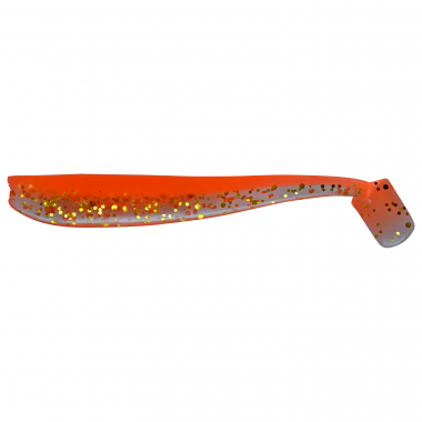 Kogha Shad Catcher Shovel Tail (Orange Glitter)
