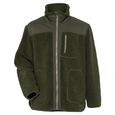 Men's York heated fibre fur jacket