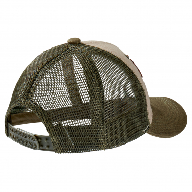 Mesh Cap ‘Deer’ Kids (Beige/Olive)