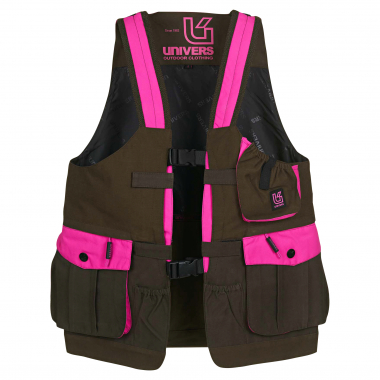 Microfibre U-Tex Hunting Vest Women (Olive/Pink)