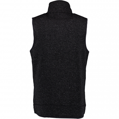 OS Trachten Men's Klesi Knitted Fleece Waistcoat Men (Anthracite)