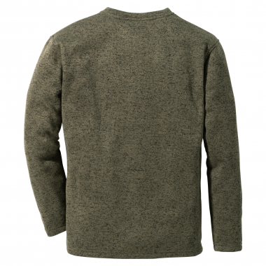 OS Trachten Mysqafe Knitted Fleece Jumper Men (Olive)
