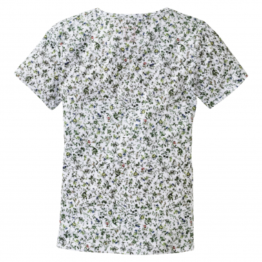 OS Trachten Women's Functional T-shirt floral motif