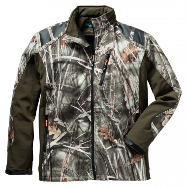 Percussion Men's Softshell Jacket Ghost Camou Wet