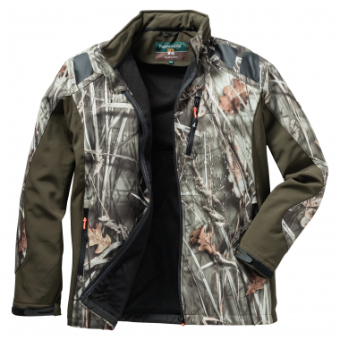 Percussion Softshell Jacket Ghost Camou Wet