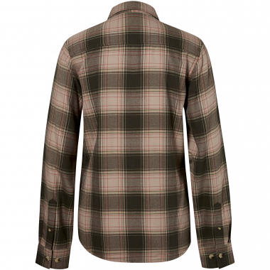 Pinewood Finnveden Forest Flannel Shirt Women (Olive/Dark Green)