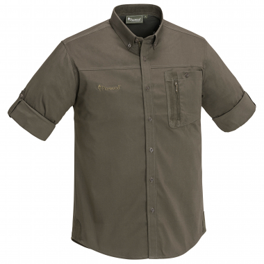 Pinewood Men's Hunting Shirt Tividen Tc-Strech Insect-Stop (brown)