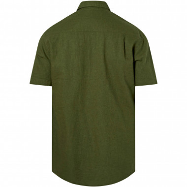 Pinewood Värnamo Hemp Mix S/S Shirt Men (Pine Green)