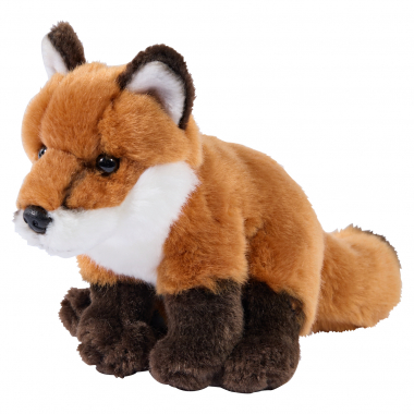 Plush toy fox (sitting)