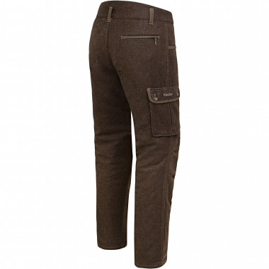 “Prestige” Thinsulate® Thermal Loden Trousers Men (Dark Brown)