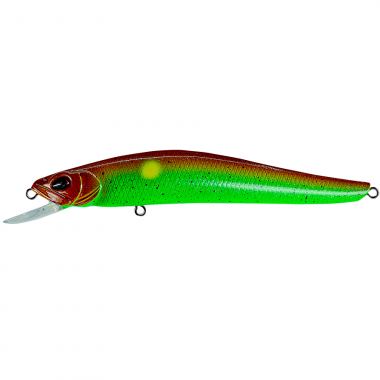 Probaits C4 Minnow - Spine | Green Pumpkin (Glow)