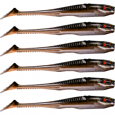 Probaits Holi Shad 5" | False Light (UV)