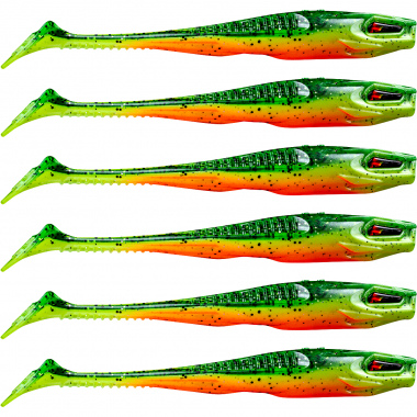 Probaits Holi Shad 5" | Hazard Plasma UV)