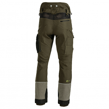 PSS X-treme Work Work Trousers Men, with membrane (Green/Black)